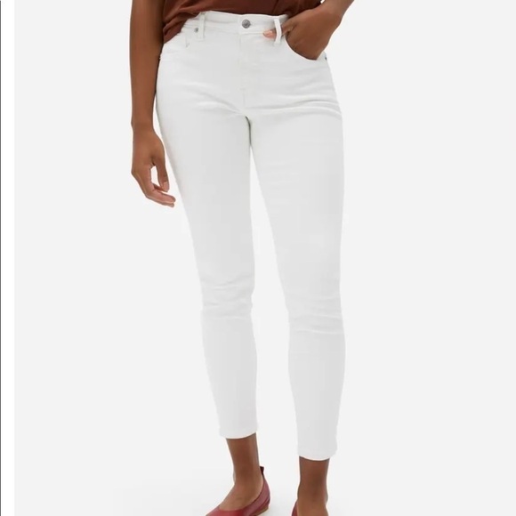Everlane authentic stretch mid rise crop jean 35 - Picture 1 of 2